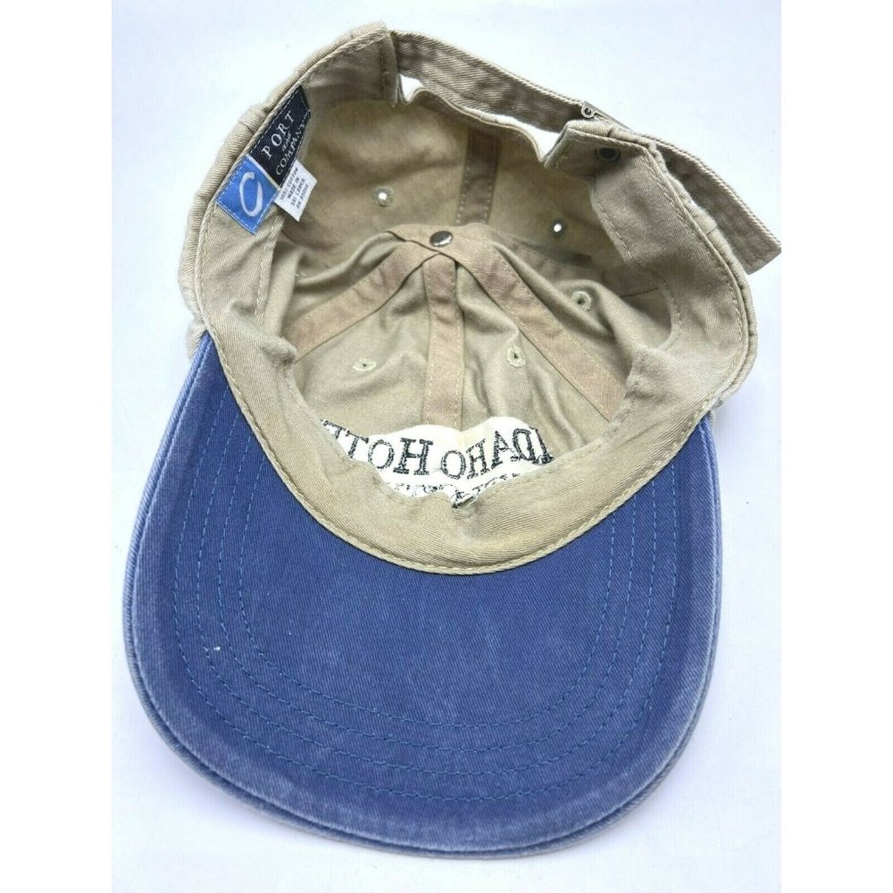 Port & Company Idaho Hotel Silver City ID Baseball Cap in Khaki OS Fits Most - Picture 6 of 8